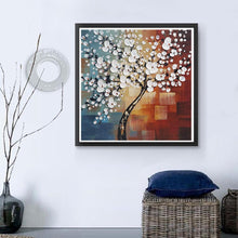 Charger l'image dans la galerie, Fleur bloom - diamant rond complet - 30x30cm