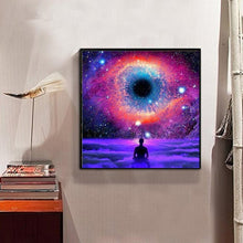 Charger l'image dans la galerie, Vaste ciel étoilé - peinture diamant pleine - 30x30cm