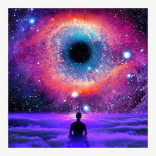 Charger l'image dans la galerie, Vaste ciel étoilé - peinture diamant pleine - 30x30cm