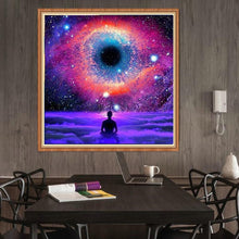 Charger l'image dans la galerie, Vaste ciel étoilé - peinture diamant pleine - 30x30cm