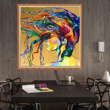 Charger l'image dans la galerie, Beauté - peinture en diamant complet - 30x30cm