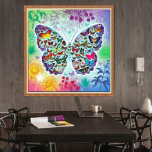 Charger l'image dans la galerie, Papillon - peinture en diamant complet - 30x30cm