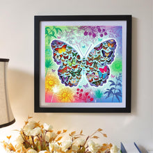 Charger l'image dans la galerie, Papillon - peinture en diamant complet - 30x30cm
