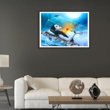 Charger l'image dans la galerie, Beauté de glace - peinture complète de diamant - 40x30cm
