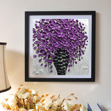 Charger l'image dans la galerie, Fleur d’huile - diamant rond complet - 30x30cm