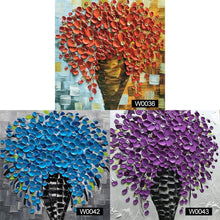 Charger l'image dans la galerie, Fleur d’huile - diamant rond complet - 30x30cm