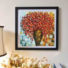 Charger l'image dans la galerie, Fleur d’huile - diamant rond complet - 30x30cm