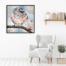 Charger l'image dans la galerie, Oiseau - diamant rond complet - 30x30cm