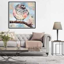 Charger l'image dans la galerie, Oiseau - diamant rond complet - 30x30cm
