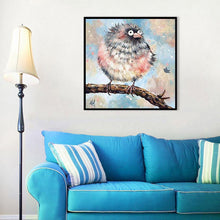 Charger l'image dans la galerie, Oiseau - diamant rond complet - 30x30cm