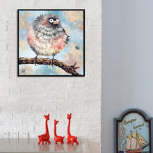 Charger l'image dans la galerie, Oiseau - diamant rond complet - 30x30cm