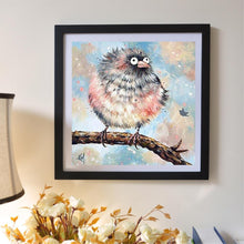 Charger l'image dans la galerie, Oiseau - diamant rond complet - 30x30cm