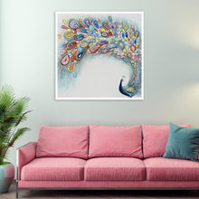 Charger l'image dans la galerie, Peafowl - diamant rond complet - 30x30cm