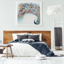 Charger l'image dans la galerie, Peafowl - diamant rond complet - 30x30cm