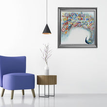 Charger l'image dans la galerie, Peafowl - diamant rond complet - 30x30cm