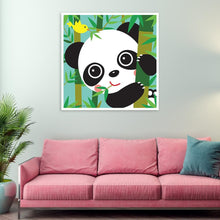 Charger l'image dans la galerie, Panda - diamant rond complet - 30x30cm