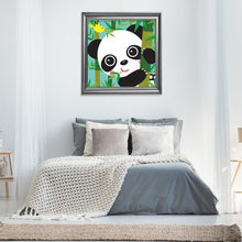Charger l'image dans la galerie, Panda - diamant rond complet - 30x30cm