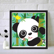 Charger l'image dans la galerie, Panda - diamant rond complet - 30x30cm