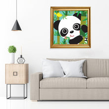 Charger l'image dans la galerie, Panda - diamant rond complet - 30x30cm