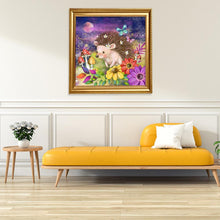 Charger l'image dans la galerie, Hérisson - diamant rond complet - 30x30cm
