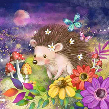 Charger l'image dans la galerie, Hérisson - diamant rond complet - 30x30cm