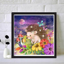 Charger l'image dans la galerie, Hérisson - diamant rond complet - 30x30cm