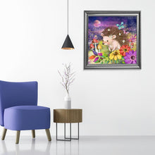 Charger l'image dans la galerie, Hérisson - diamant rond complet - 30x30cm