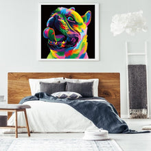 Charger l'image dans la galerie, Chien - diamant rond complet - 30x30cm