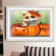 Charger l'image dans la galerie, Chat - peinture en diamant complet - 40x30cm