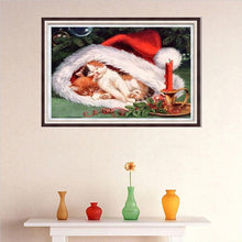 Charger l'image dans la galerie, Chat - peinture en diamant complet - 40x30cm
