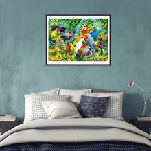 Charger l'image dans la galerie, Perroquets - peinture en diamant complet - 40x30cm