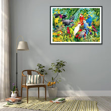 Charger l'image dans la galerie, Perroquets - peinture en diamant complet - 40x30cm