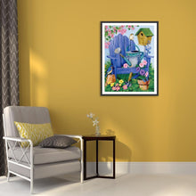 Charger l'image dans la galerie, Oiseau - peinture en diamant complet - 40x30cm