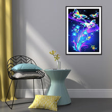 Charger l'image dans la galerie, Papillon - peinture en diamant complet - 40x30cm