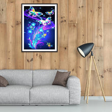 Charger l'image dans la galerie, Papillon - peinture en diamant complet - 40x30cm