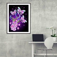 Charger l'image dans la galerie, Papillon - peinture en diamant complet - 40x30cm