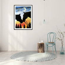 Charger l'image dans la galerie, Mur de cheval - peinture complète de diamant - 40x30cm