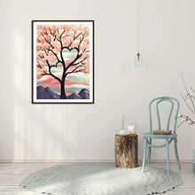 Charger l'image dans la galerie, Arbre d’amour - peinture en diamant complet - 40x30cm