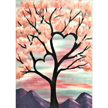Charger l'image dans la galerie, Arbre d’amour - peinture en diamant complet - 40x30cm
