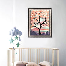 Charger l'image dans la galerie, Arbre d’amour - peinture en diamant complet - 40x30cm