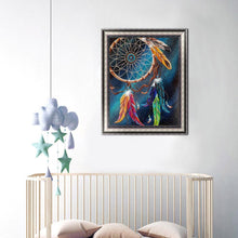 Charger l'image dans la galerie, Dreamcatcher - peinture en diamant complet - 40x30cm
