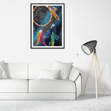 Charger l'image dans la galerie, Dreamcatcher - peinture en diamant complet - 40x30cm