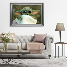 Charger l'image dans la galerie, Yoda - peinture en diamant complet - 40x30cm