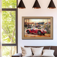 Charger l'image dans la galerie, Voiture - diamant rond complet - 40x30cm