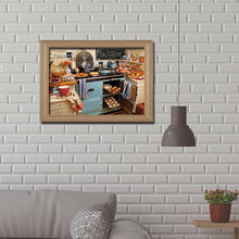 Charger l'image dans la galerie, Cuisine - diamant rond complet - 40x30cm