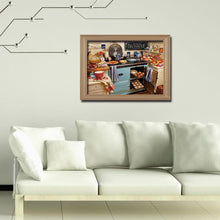 Charger l'image dans la galerie, Cuisine - diamant rond complet - 40x30cm