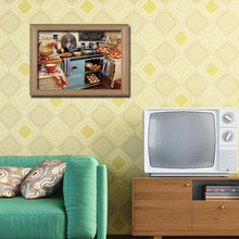 Charger l'image dans la galerie, Cuisine - diamant rond complet - 40x30cm