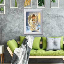 Charger l'image dans la galerie, Bébé d’ange - diamant rond complet - 40x30cm