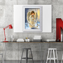 Charger l'image dans la galerie, Bébé d’ange - diamant rond complet - 40x30cm