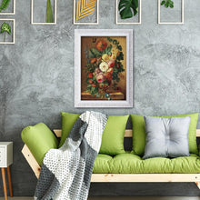 Charger l'image dans la galerie, Fleur - diamant rond complet - 40x30cm